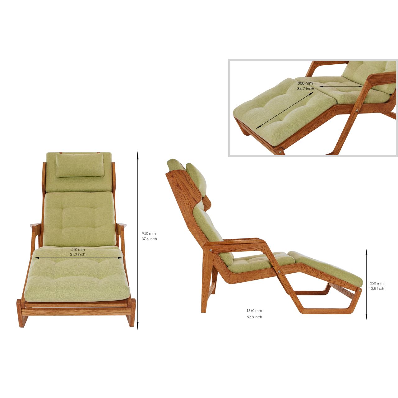 М'яке крісло для відпочинку California Relax